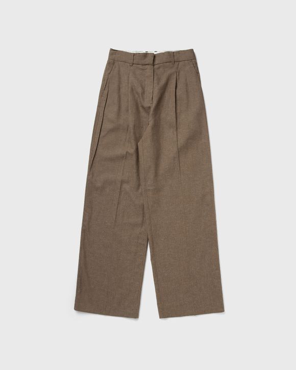 LINEN TAILORED TROUSERS