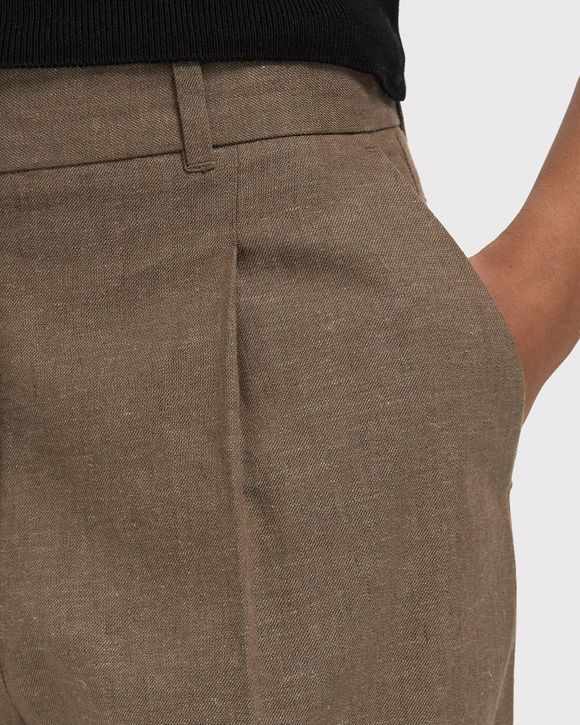 LINEN TAILORED TROUSERS