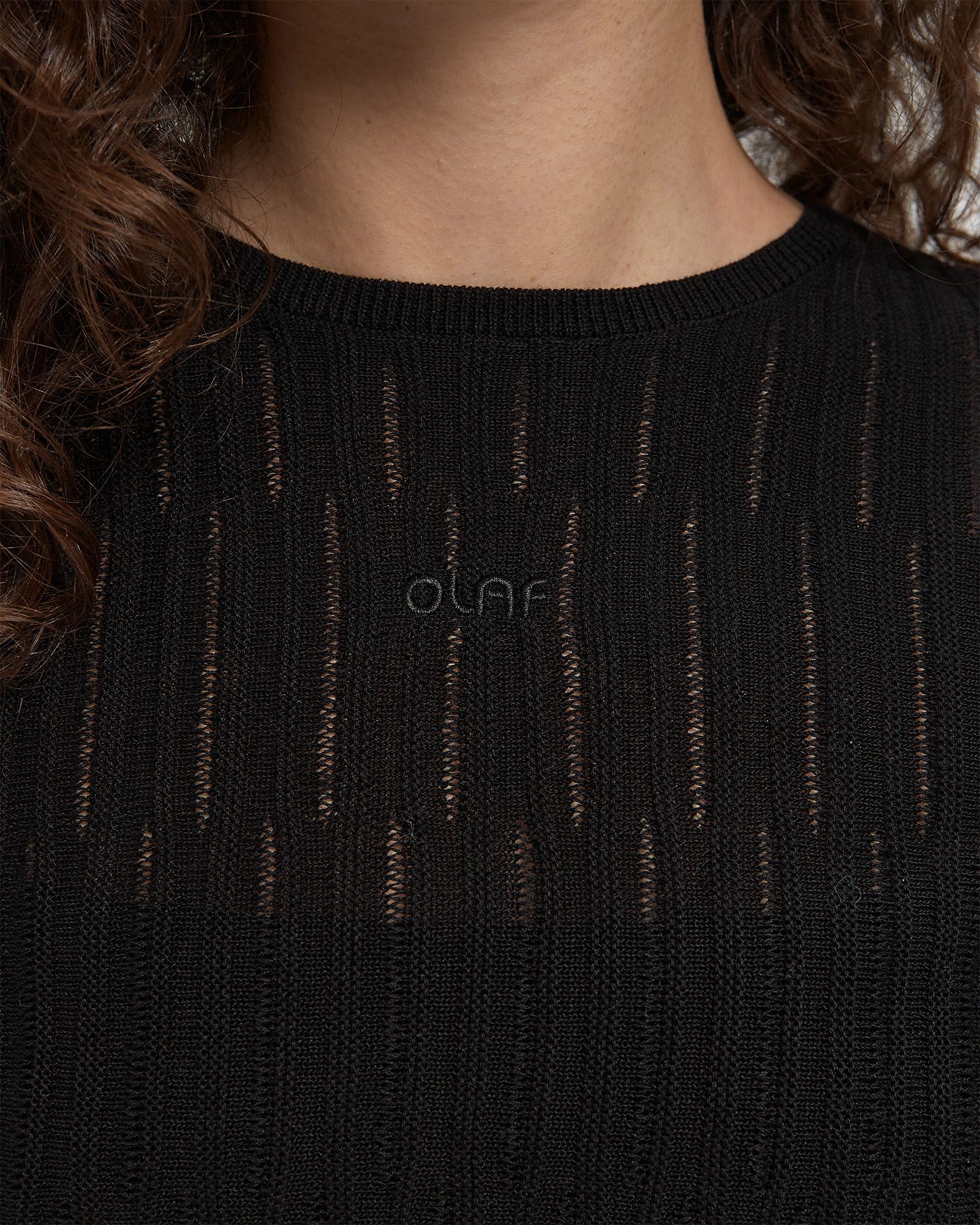 RETRO LOGO WIDE SLEEVE KNIT