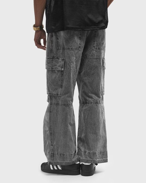 Washed Pleated Cargos