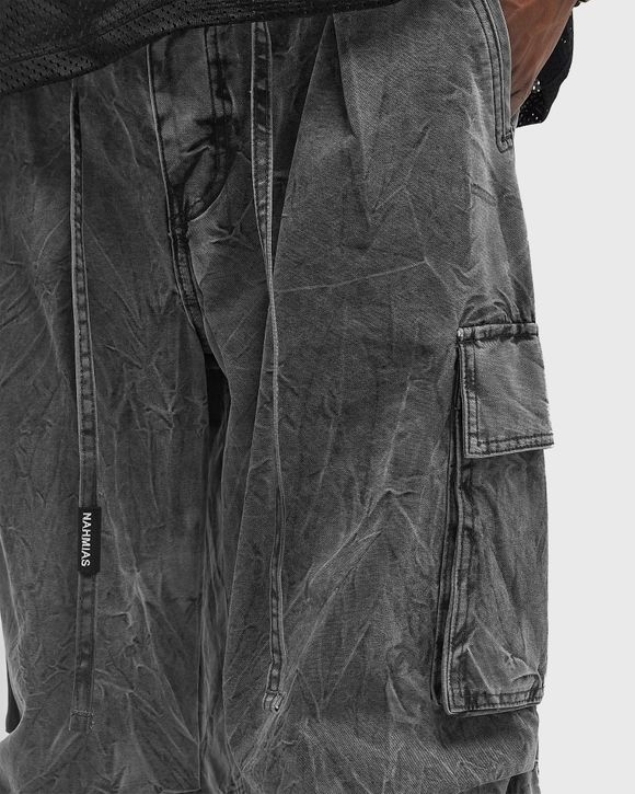 Washed Pleated Cargos