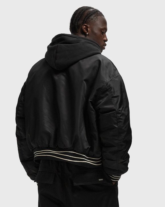 Nylon Hooded Bomber