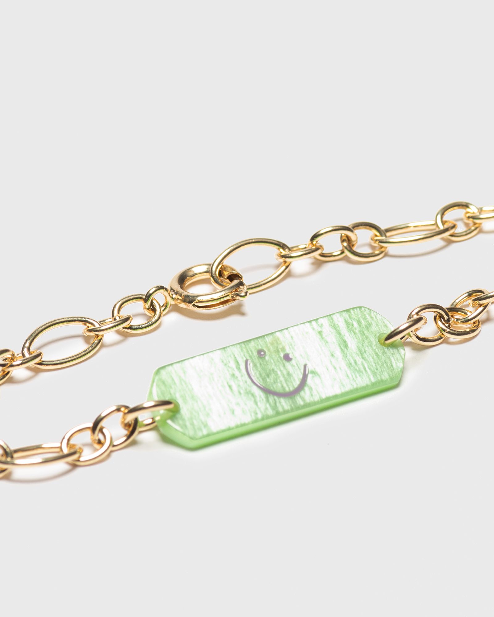 Smilie Edition ID Green Bracelet