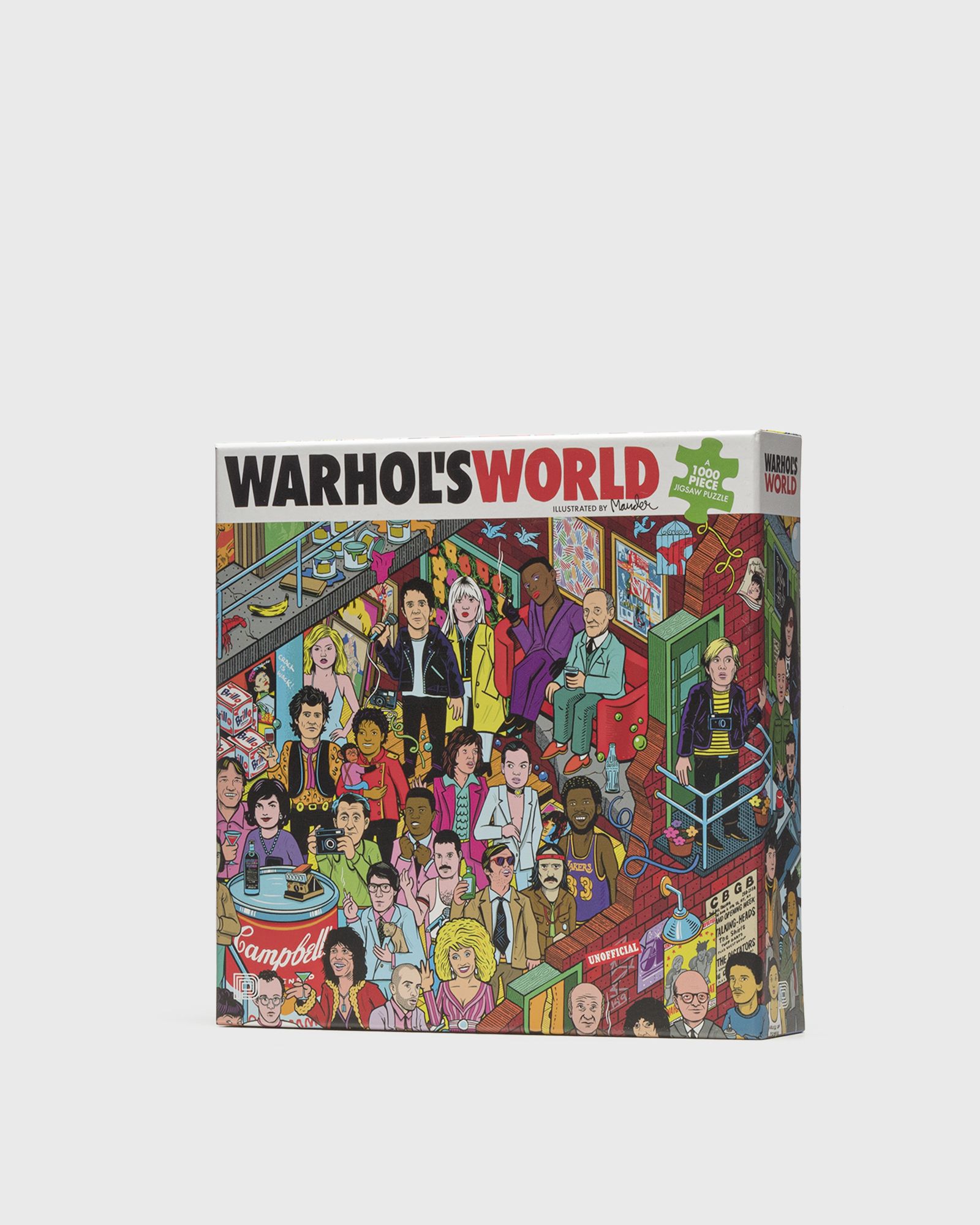 Warhol’s World: A 1000 Piece Jigsaw Puzzle