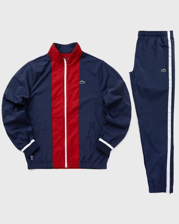 Lacoste X DANIIL MEDVEDEV TRACKSUIT Blue Red BSTN Store