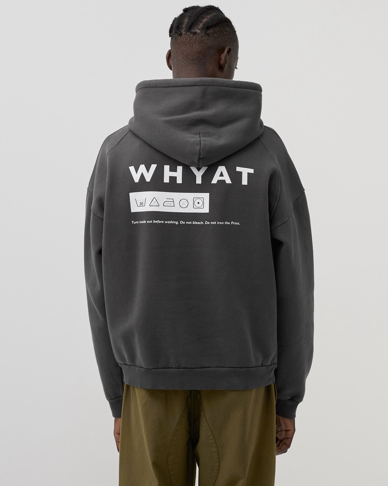 WASHING ADVICE HOODIE