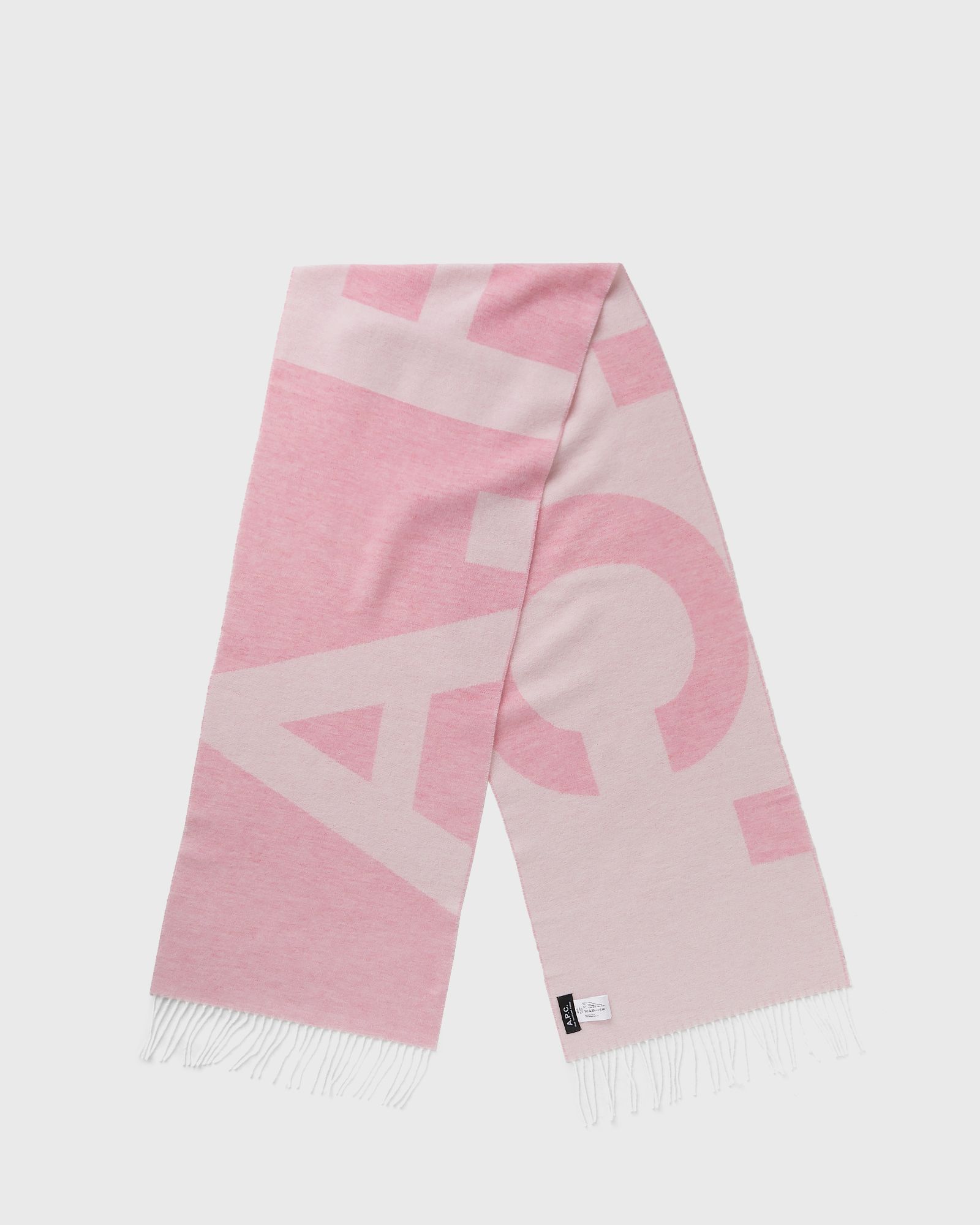 A.P.C. - echarpe malo men scarves pink in größe:one size