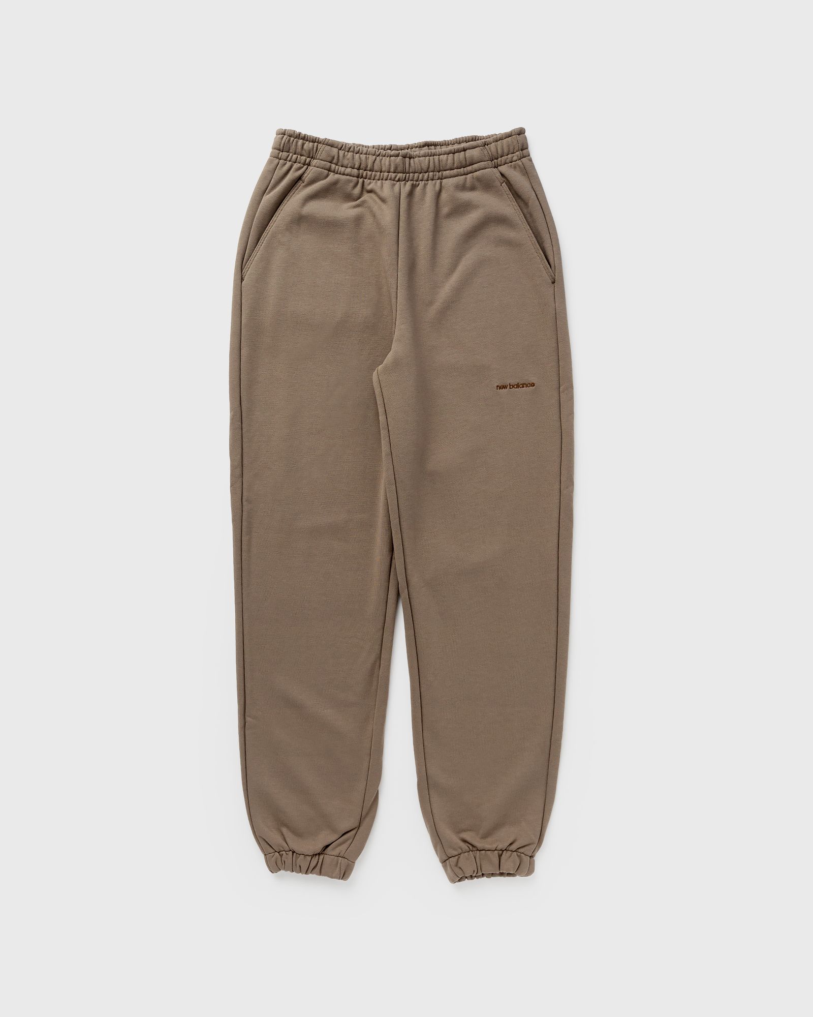 New Balance - athletics linear sweatpant women sweatpants brown in größe:l