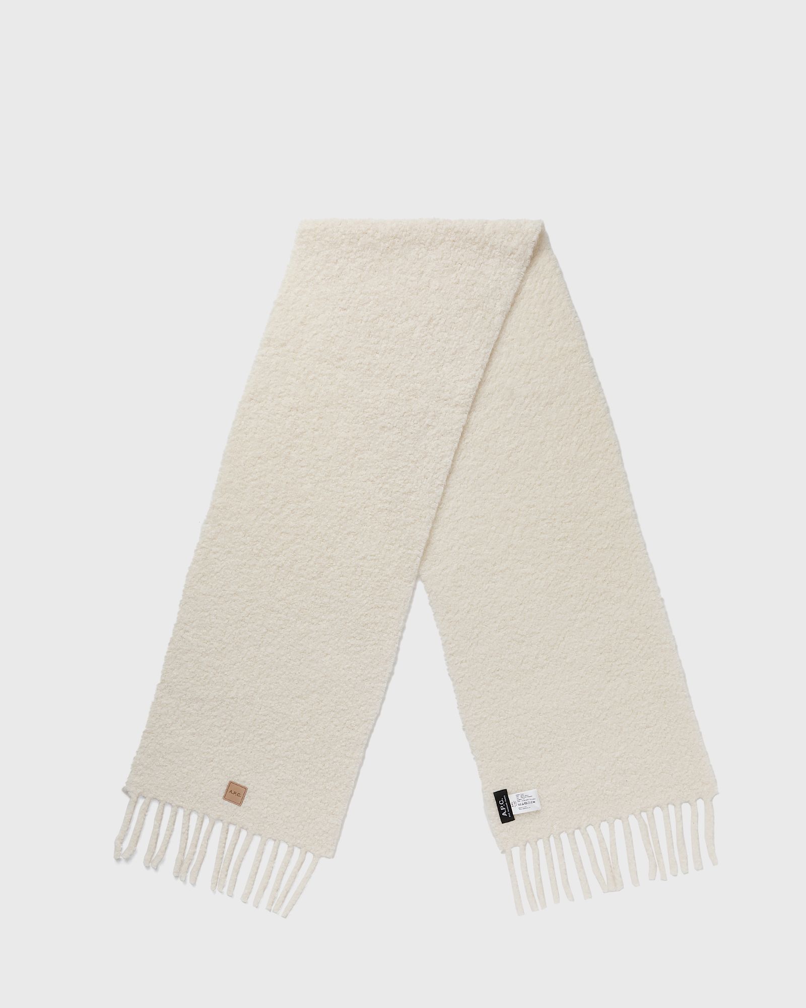 A.P.C. - echarpe loane men scarves beige in größe:one size