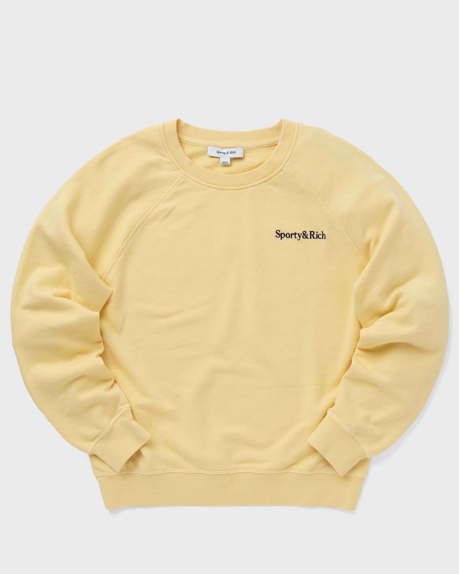 Serif Logo Soft Crewneck