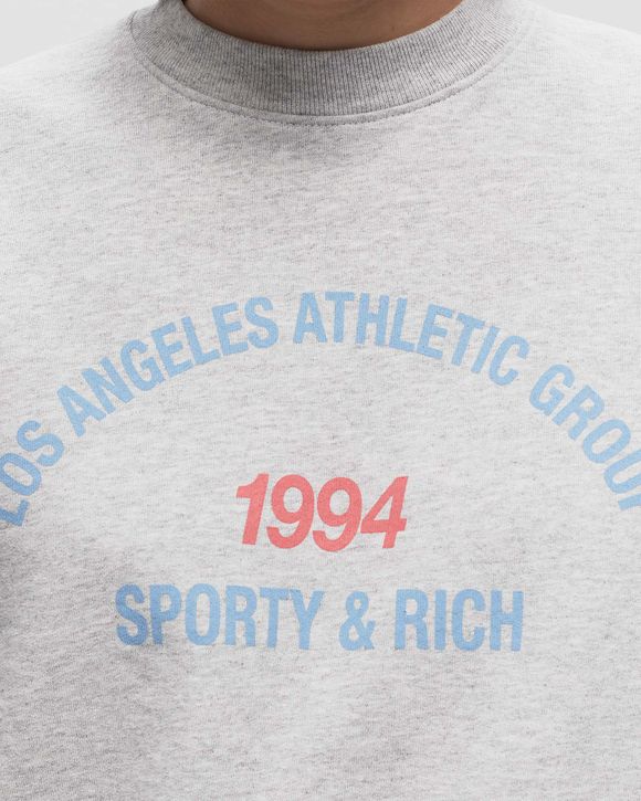 NEW SPORTY & RICH GREY online CREWNECK SIZE SMALL