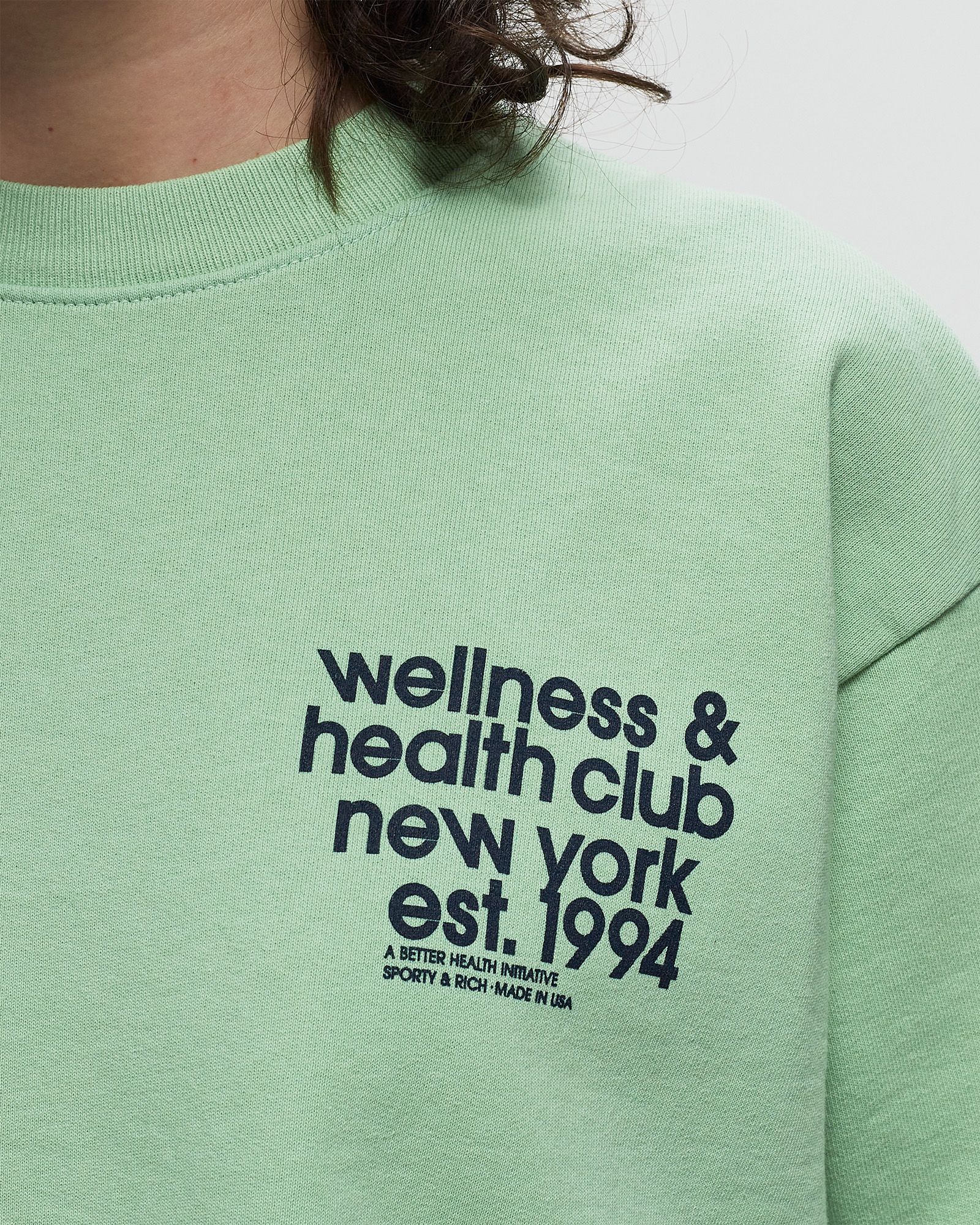 USA Health Club Crewneck