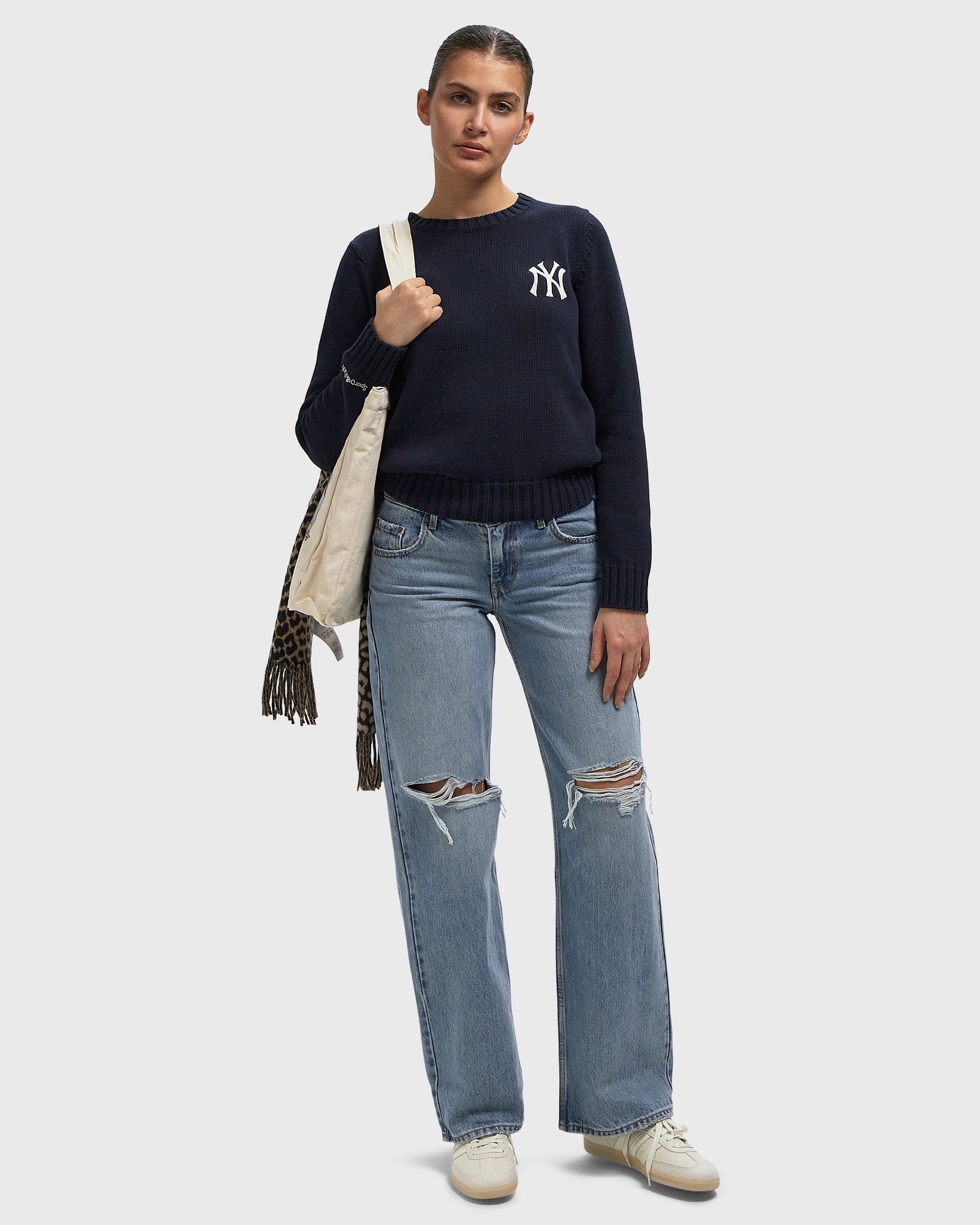 Heritage Yankees Serif Knitted Sweater