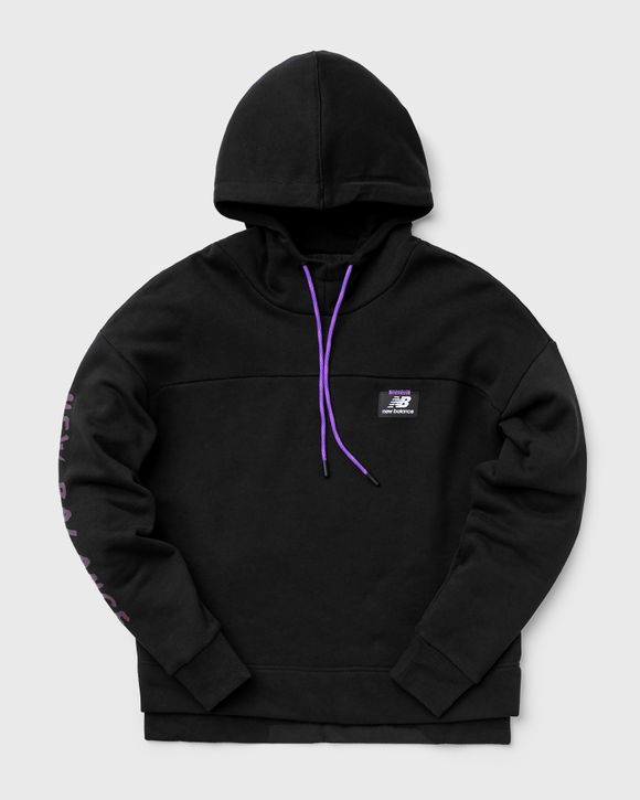 New Balance relentless performance fleece in black