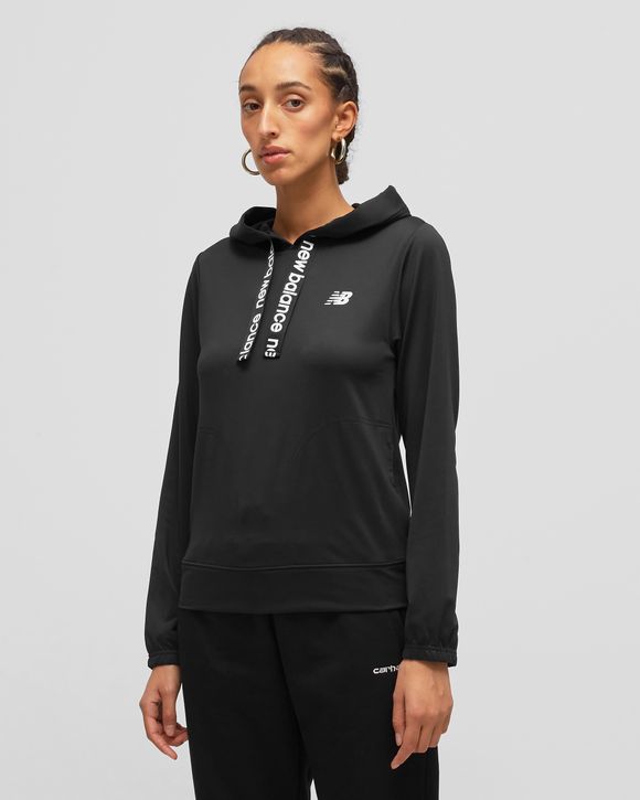 New Balance Relentless Terry Hoodie Black