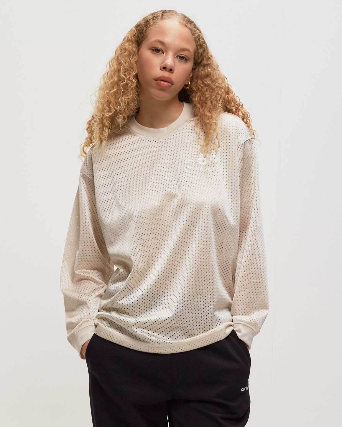 New Balance Pearl Mesh Crew Beige | BSTN Store