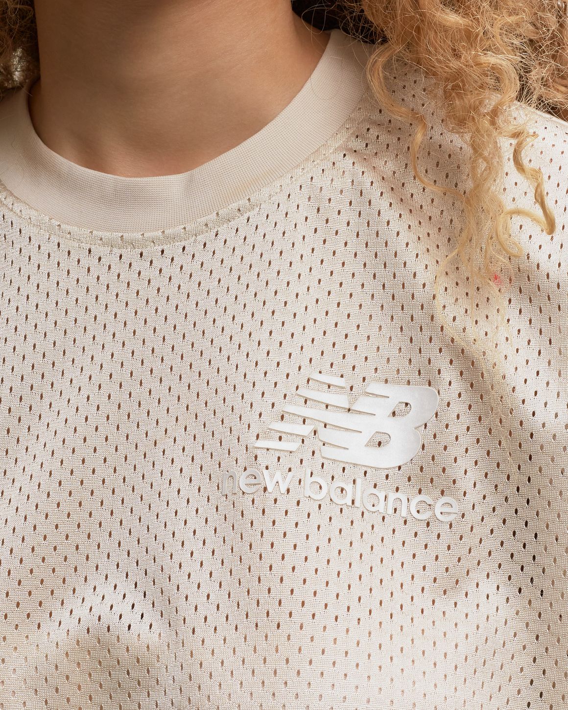 New Balance Pearl Mesh Crew Beige | BSTN Store