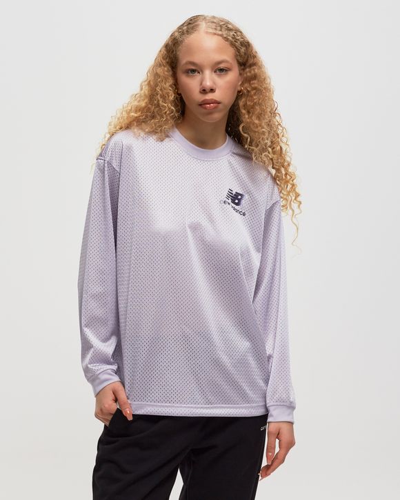 New Balance Pearl Mesh Crew Purple | BSTN Store