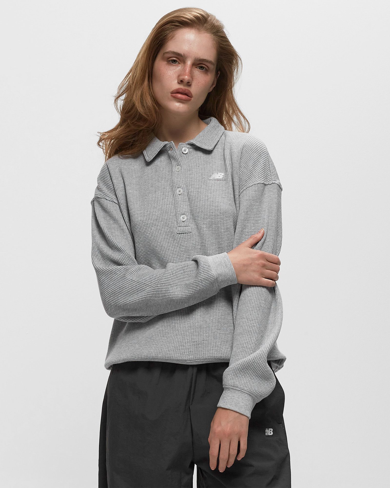 Athletics Collared Long Sleeve Shirt