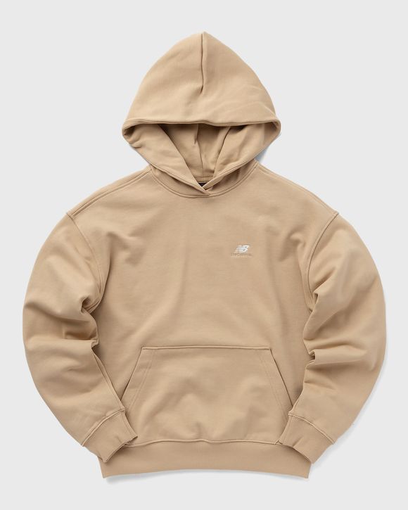 New Balance Athletics French Terry Oversized Hoodie Beige