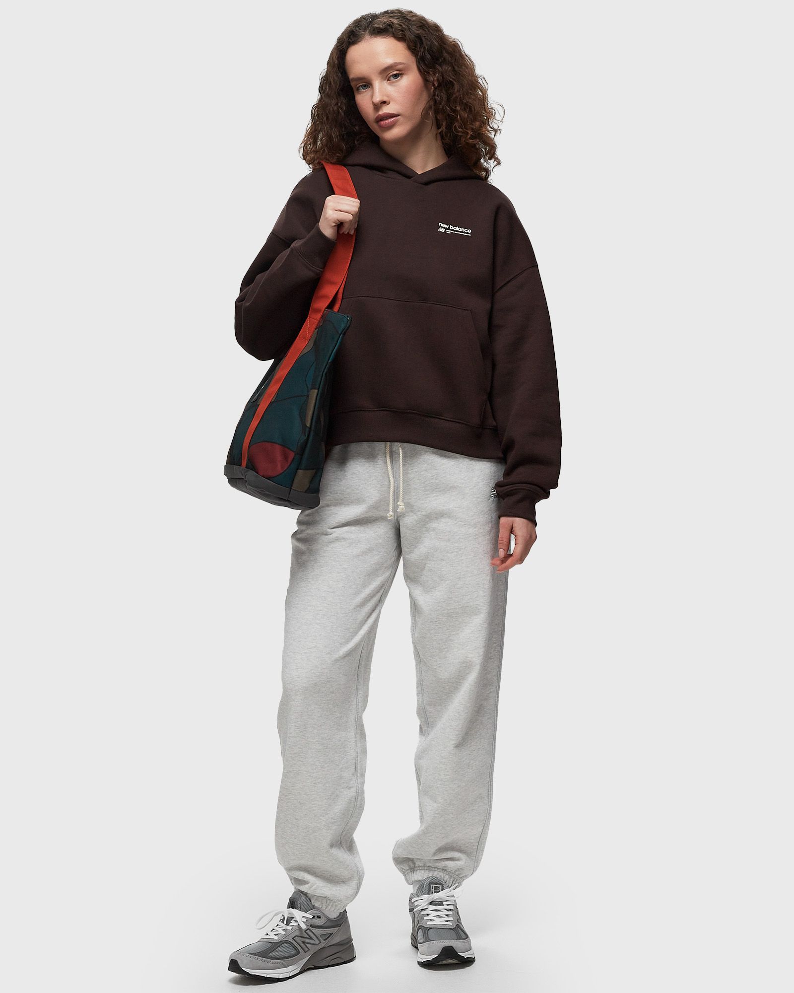 Linear Heritage Brushed Back Fleece Hoodie