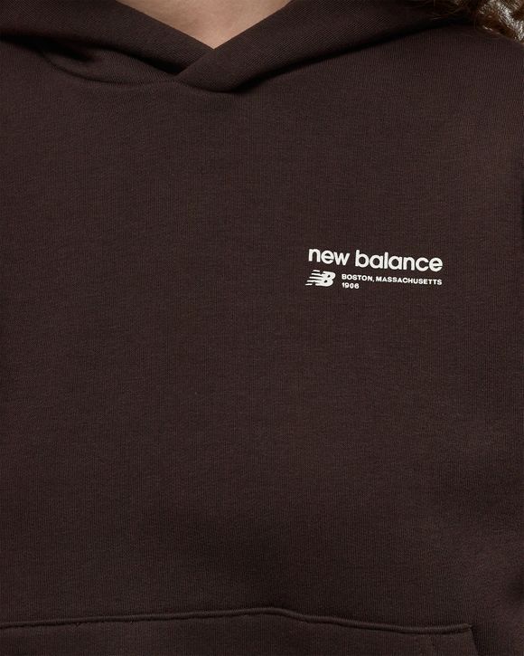 Linear Heritage Brushed Back Fleece Hoodie