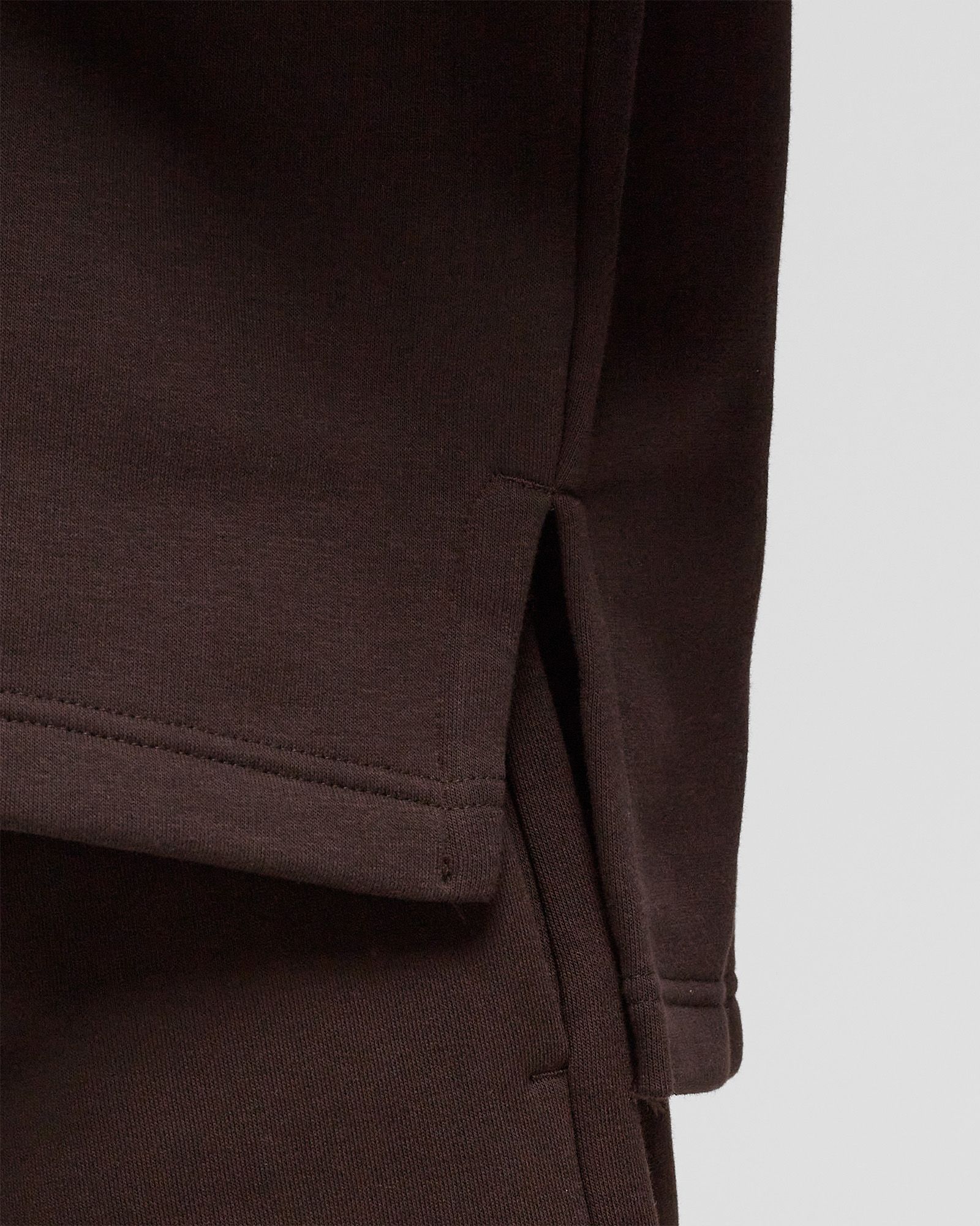 Linear Heritage Brushed Back Fleece Crewneck