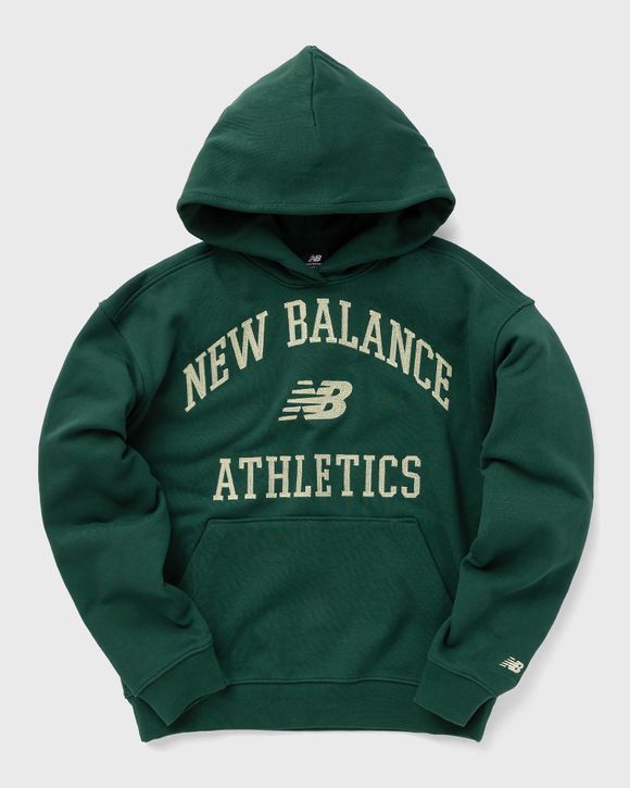 New Balance Athletics Varsity Oversized Fleece Hoodie Grey - ATHLETIC GREY