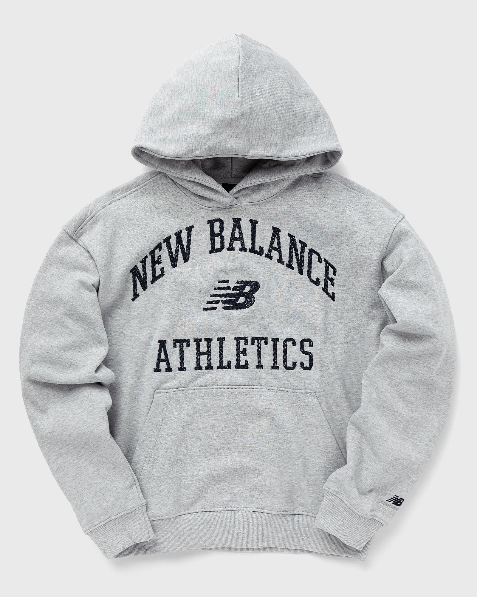 New Balance - athletics varsity oversized fleece hoodie women hoodies grey in größe:s