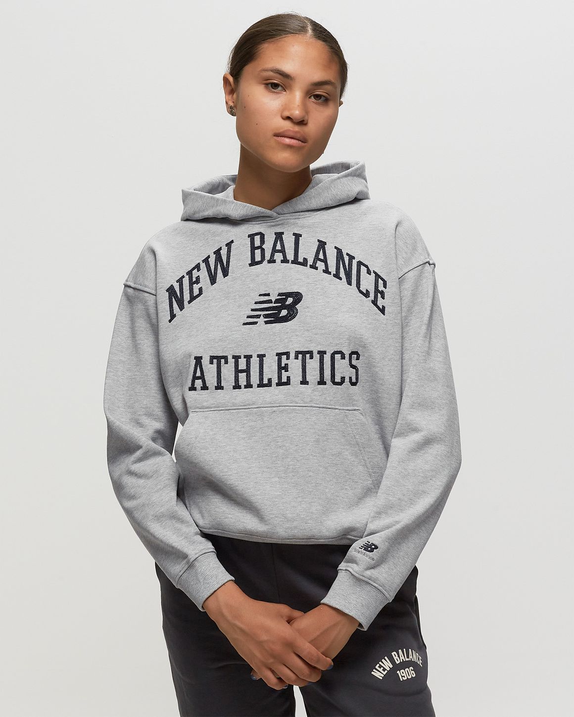 New balance athletics hoodie sale