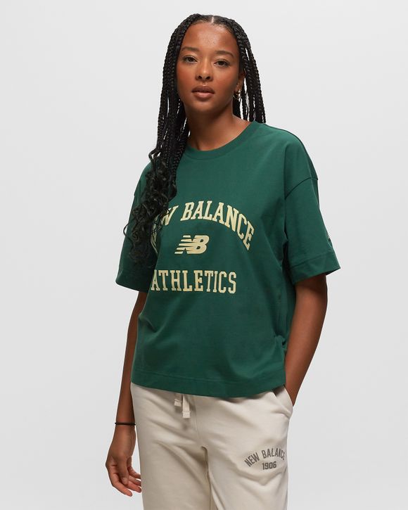 New Balance Athletics Varsity Boxy Tee Green