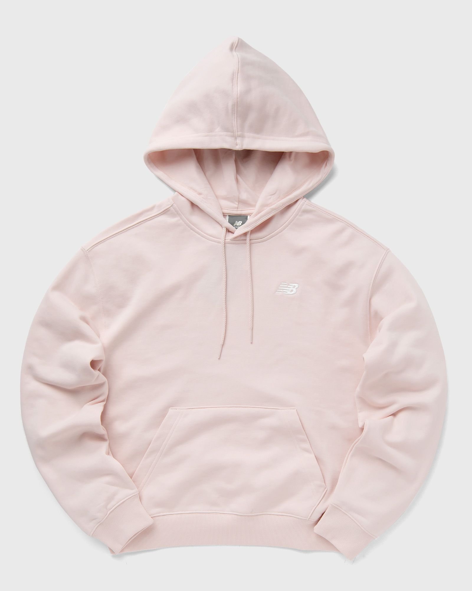 New Balance - sport essentials french terry small logo hoodie women hoodies pink in größe:l