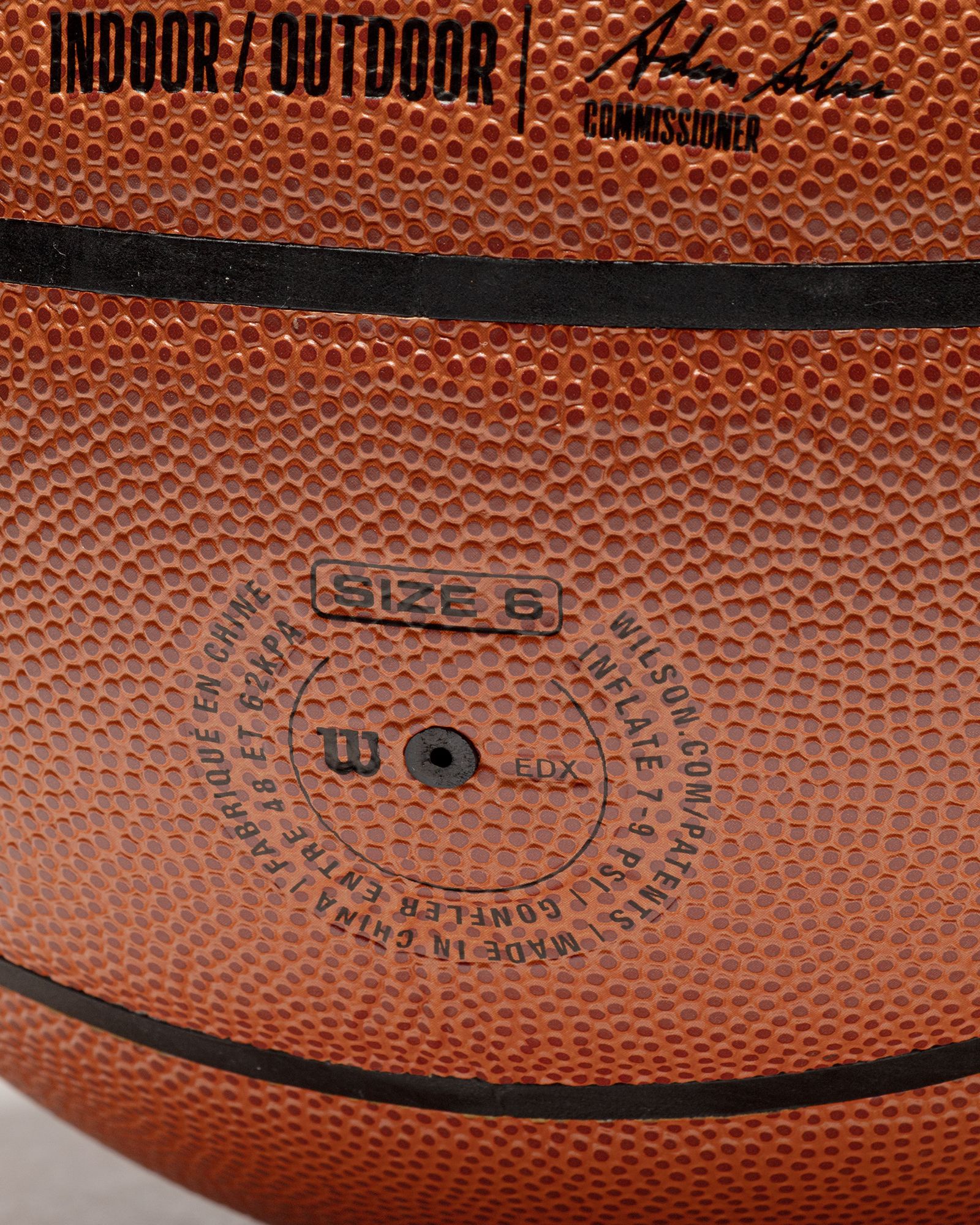 JR NBA AUTHENTIC INDOOR OUTDOOR BASKETBALL SZ6