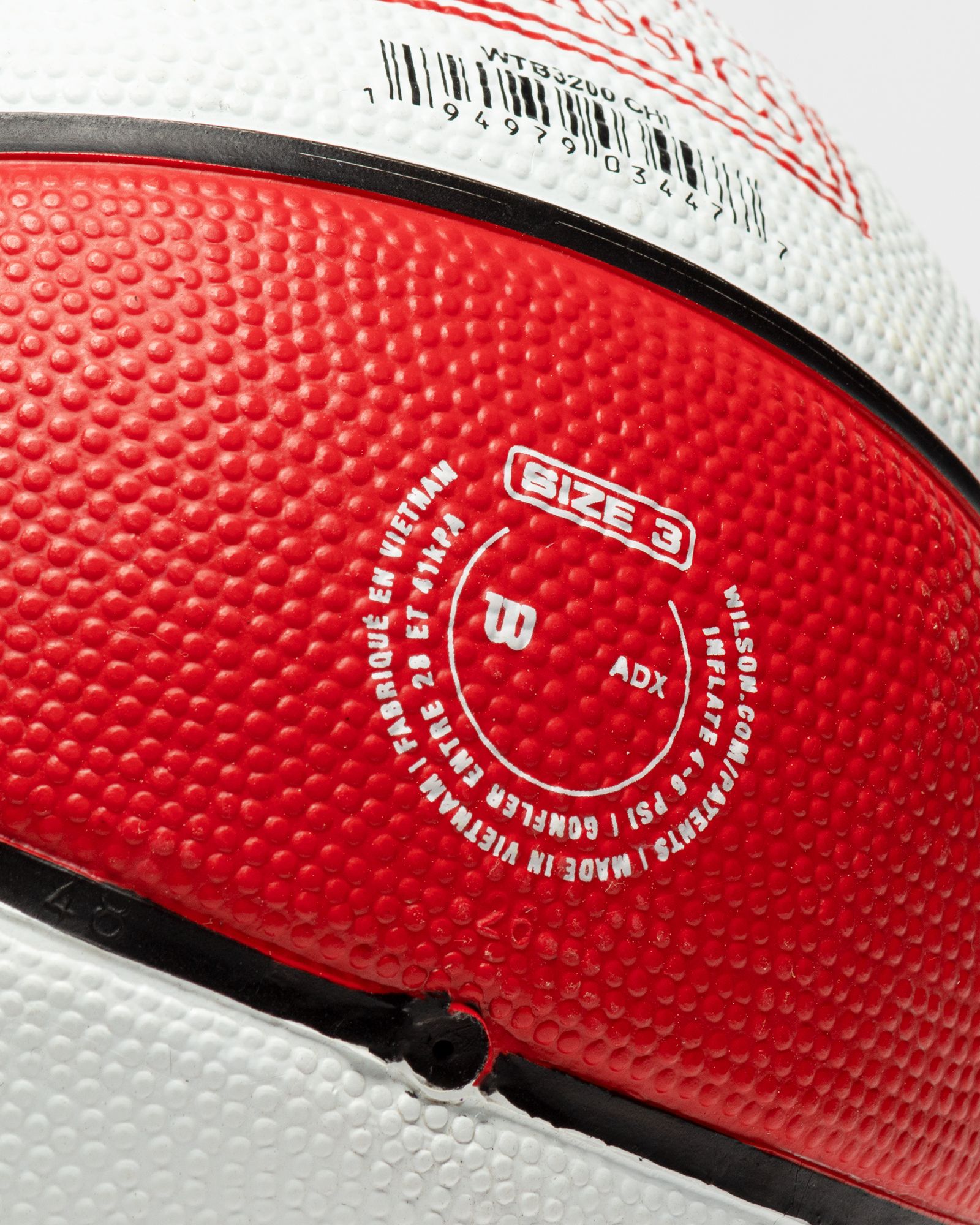 NBA TEAM RETRO BASKETBALL MINI CHICAGO BULLS