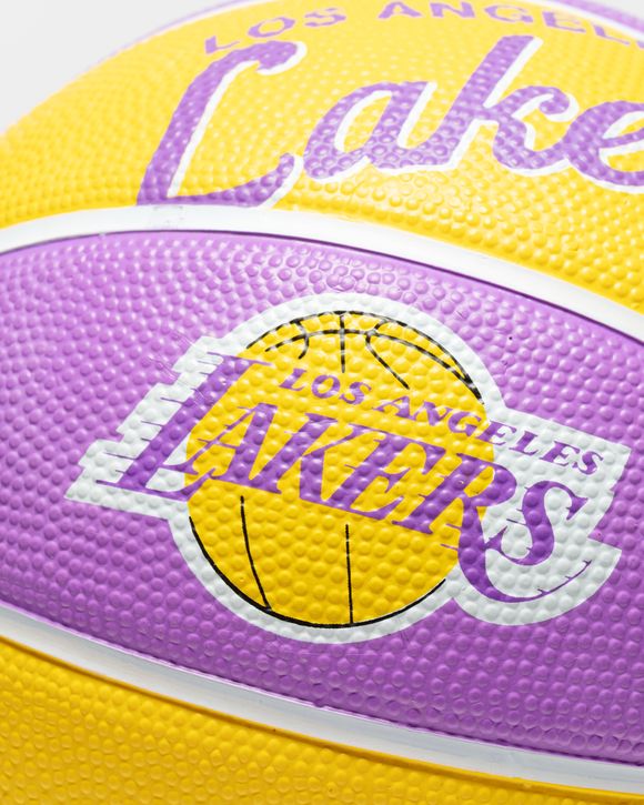 NBA TEAM RETRO BASKETBALL MINI LA LAKERS - PURPLE