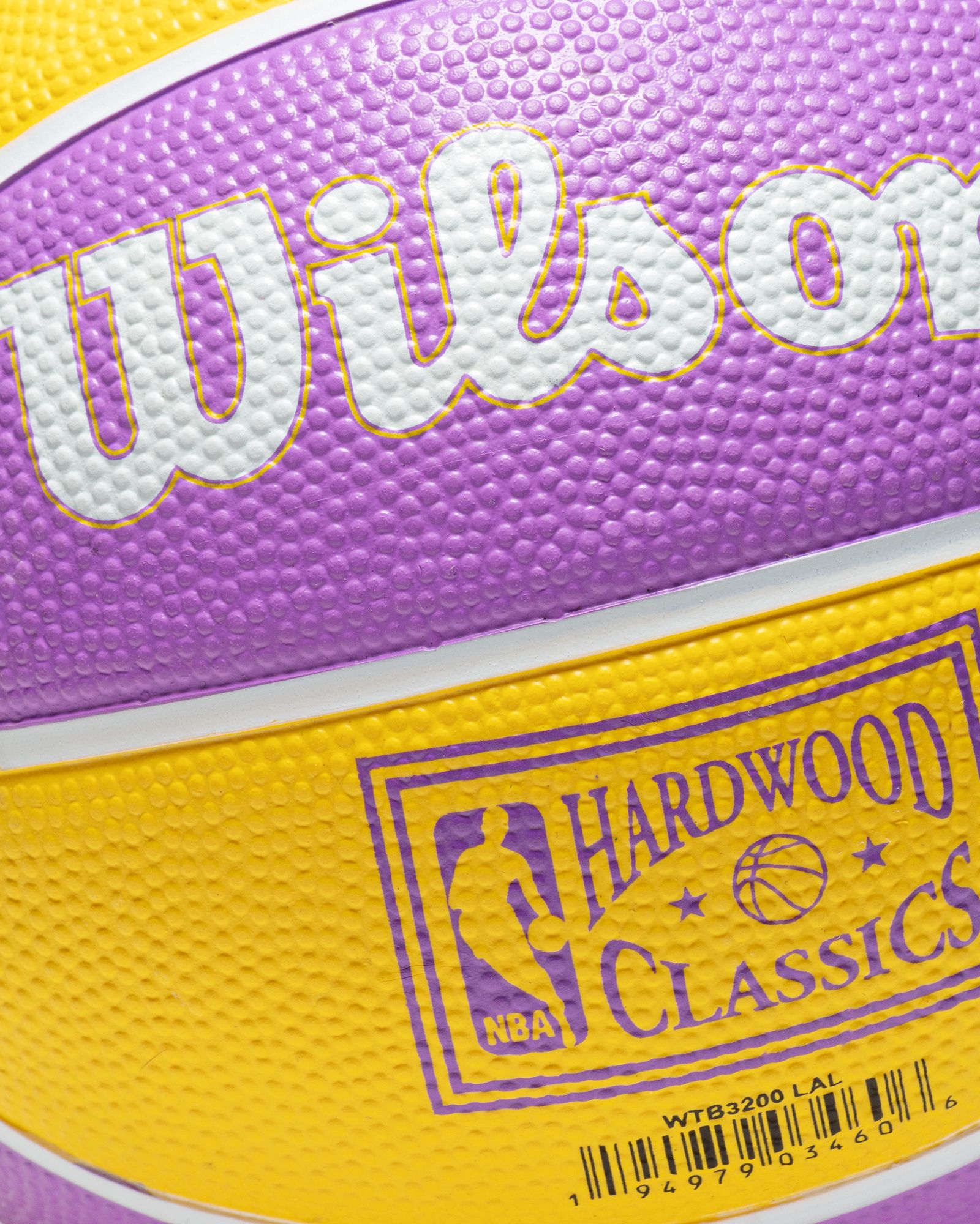 NBA TEAM RETRO BASKETBALL MINI LA LAKERS