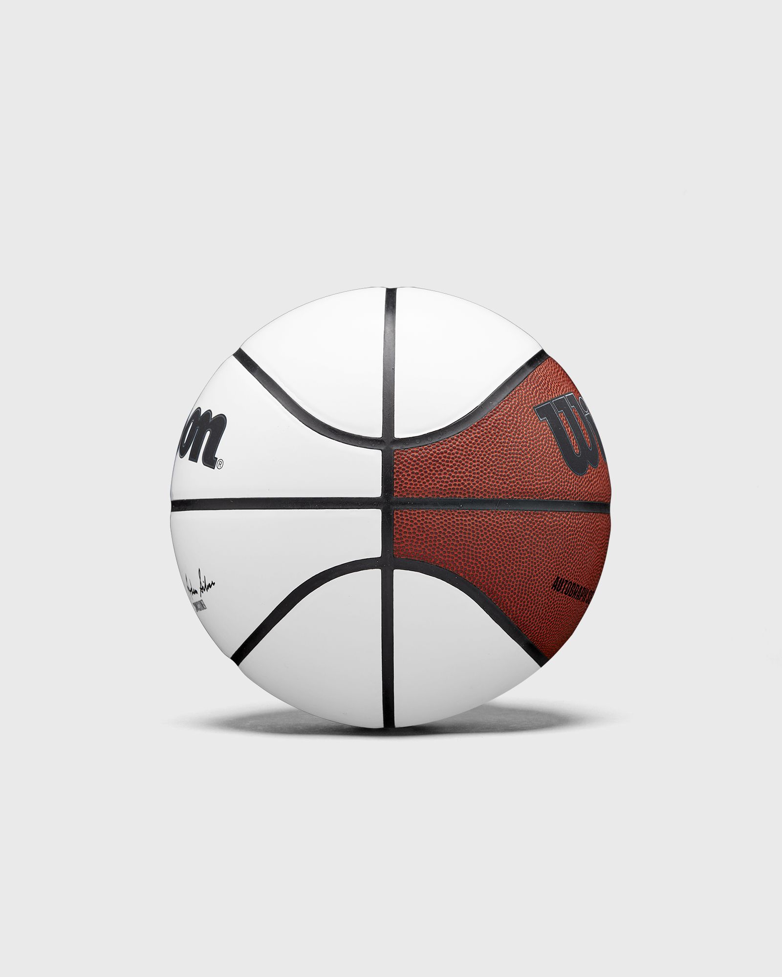 NBA AUTOGRAPH BASKETBALL ADAM SILVER SIZE 3