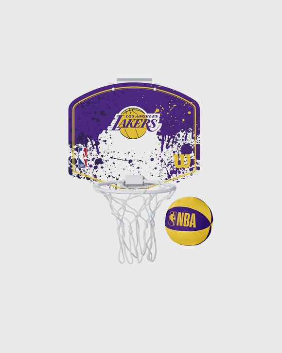 Wilson Mini canasta de baloncesto NBA TEAM MINI HOOP, LOS ANGELES LAKERS,  Plástico : : Deportes y aire libre