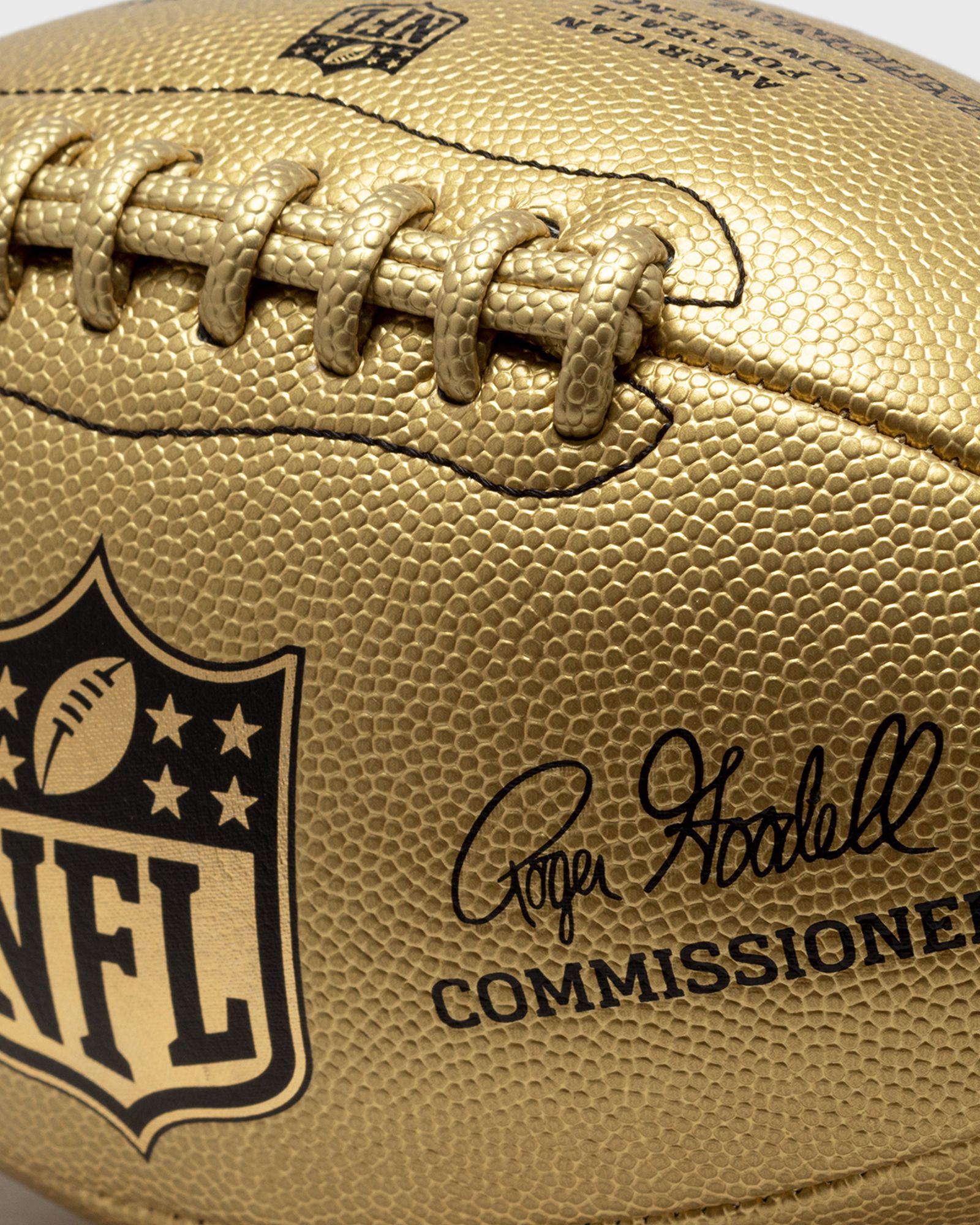 NFL DUKE FOOTBALL - METALLIC GOLD