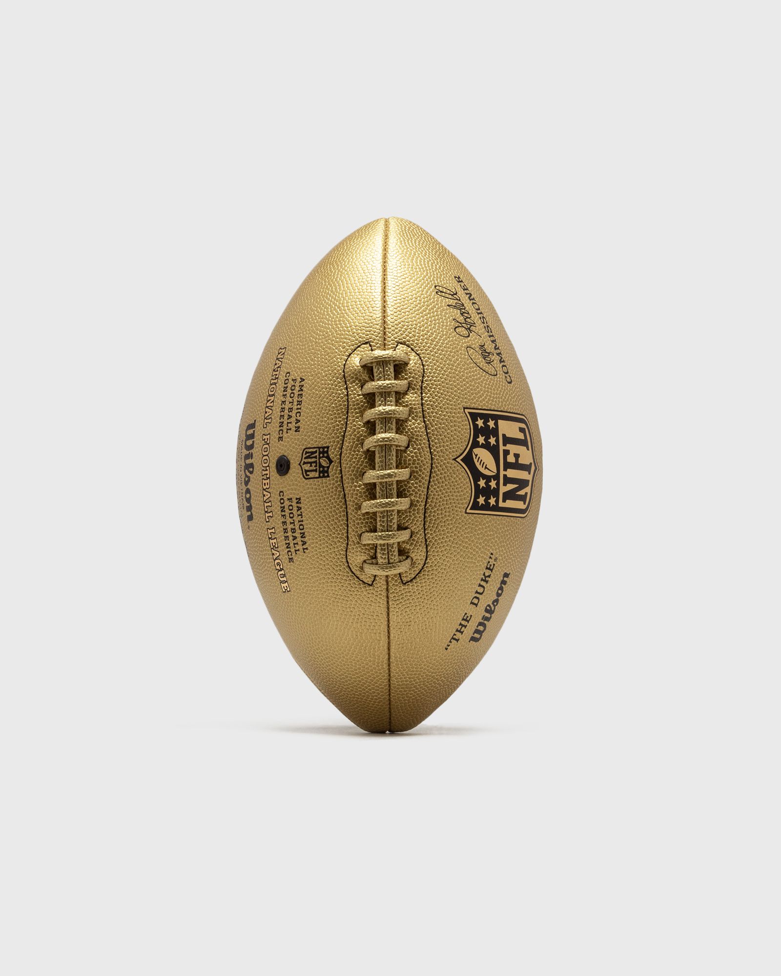 NFL DUKE FOOTBALL - METALLIC GOLD