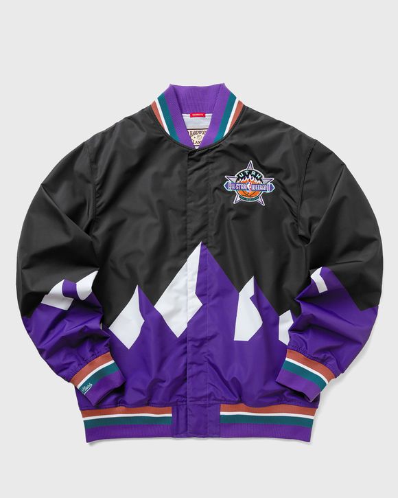 Mitchell Ness JUST DON NBA UTAH JAZZ WARM UP JACKET ALL STAR 1993 Black BSTN Store