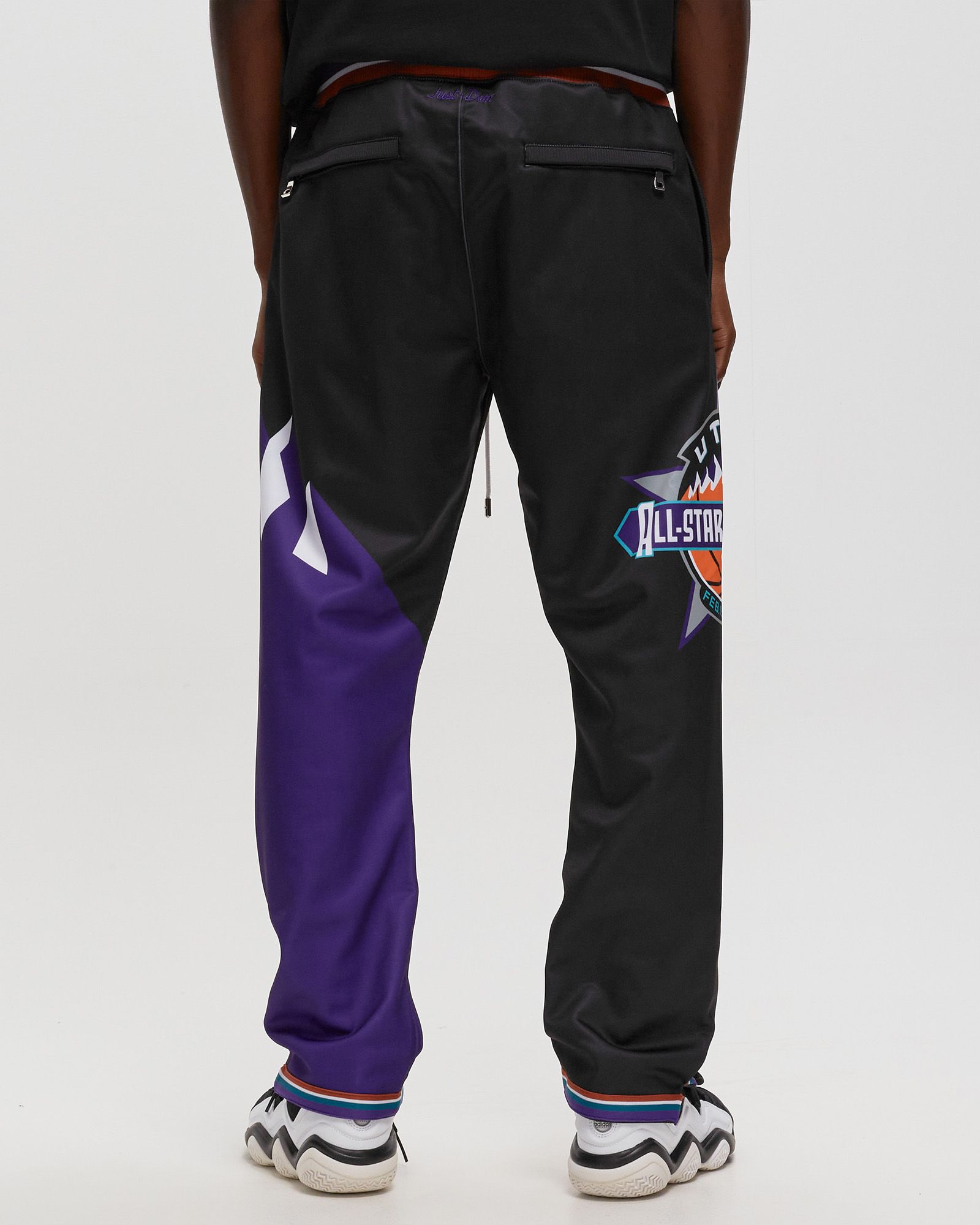NBA JUST DON UTAH JAZZ WARM UP PANTS ALL STAR 1993