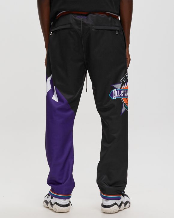 Mitchell & Ness NBA JUST DON UTAH JAZZ WARM UP PANTS ALL STAR 1993 Black