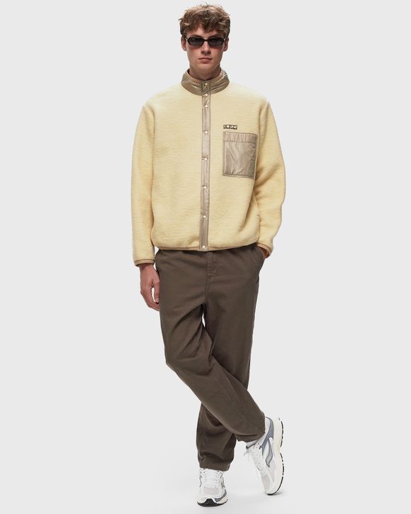 A.P.C｜JACKETS ( EWAN SNAP FLEECE JACKET (WVBCA M02855 D A.P.C. EWAN JACKET Yellow | BSTN Store