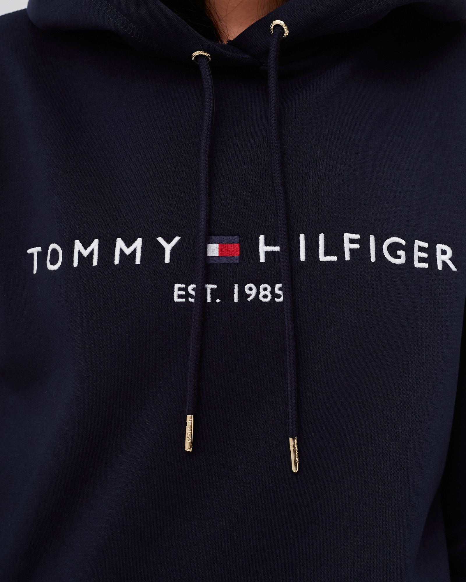 WMNS ESSENTIAL LOGO HOODIE 