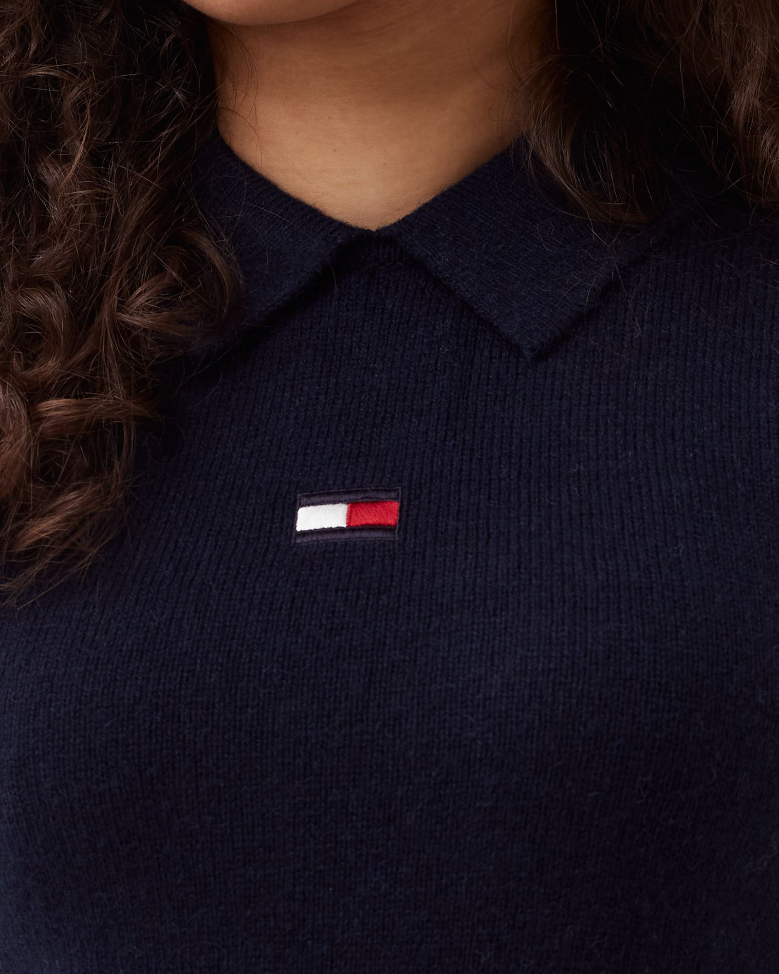 WMNS THL FLAG ICON FLUFFY POLO SS