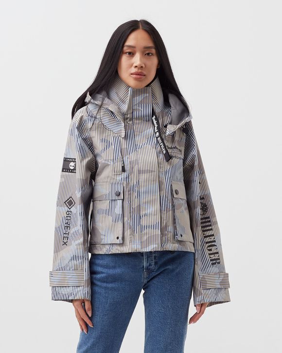 TOMMY HILFIGER X TIMBERLAND CROP GORE-TEX JACKET - Camo/Ithica Print
