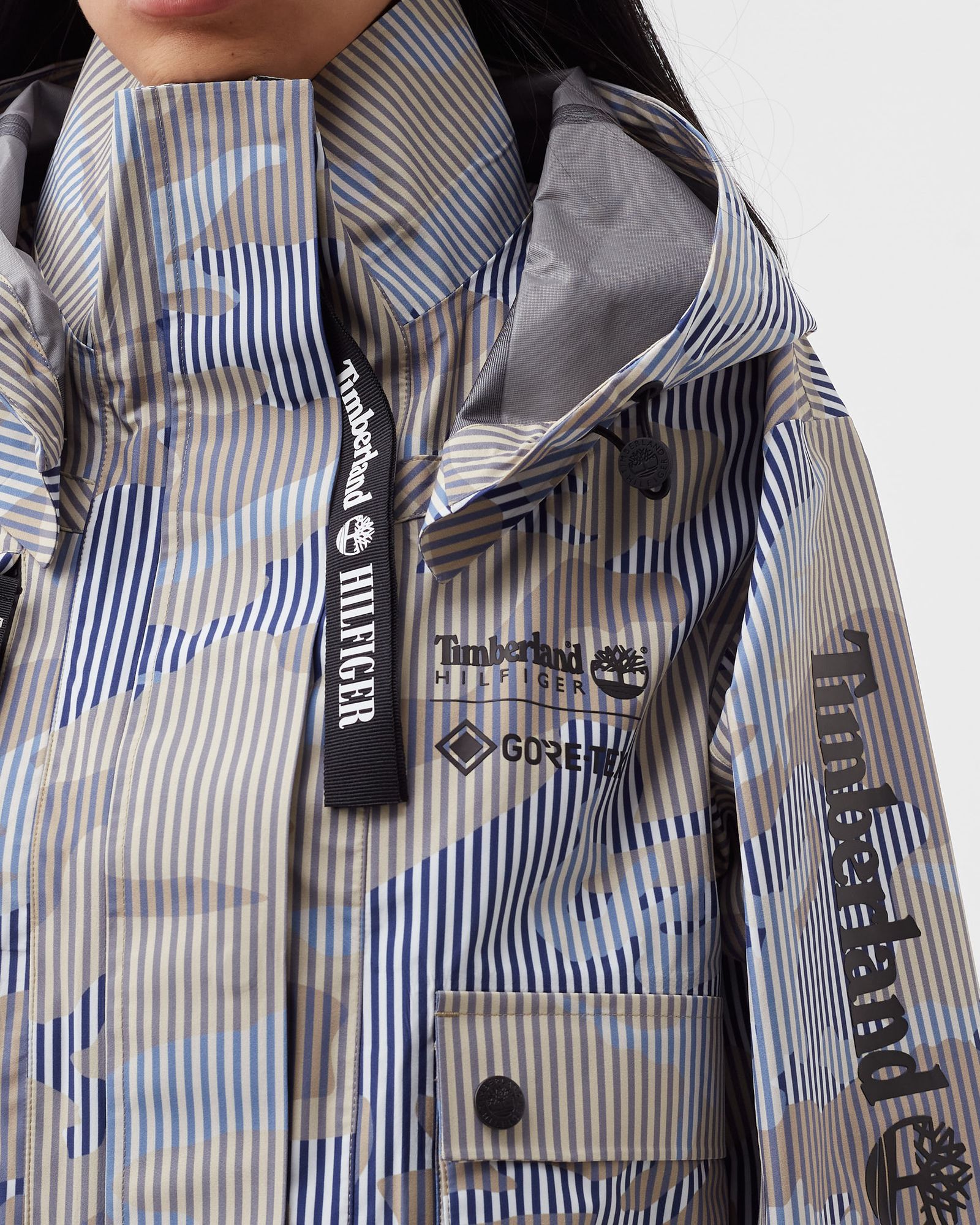 TOMMY HILFIGER X TIMBERLAND CROP GORE-TEX JACKET