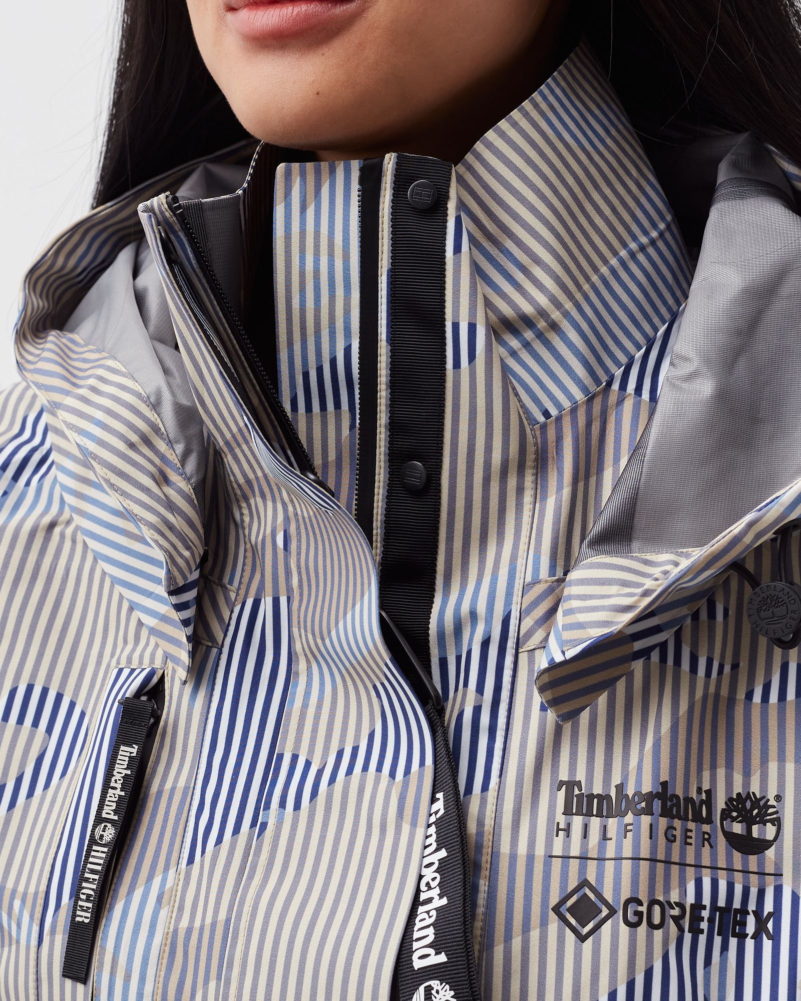 TOMMY HILFIGER X TIMBERLAND CROP GORE-TEX JACKET