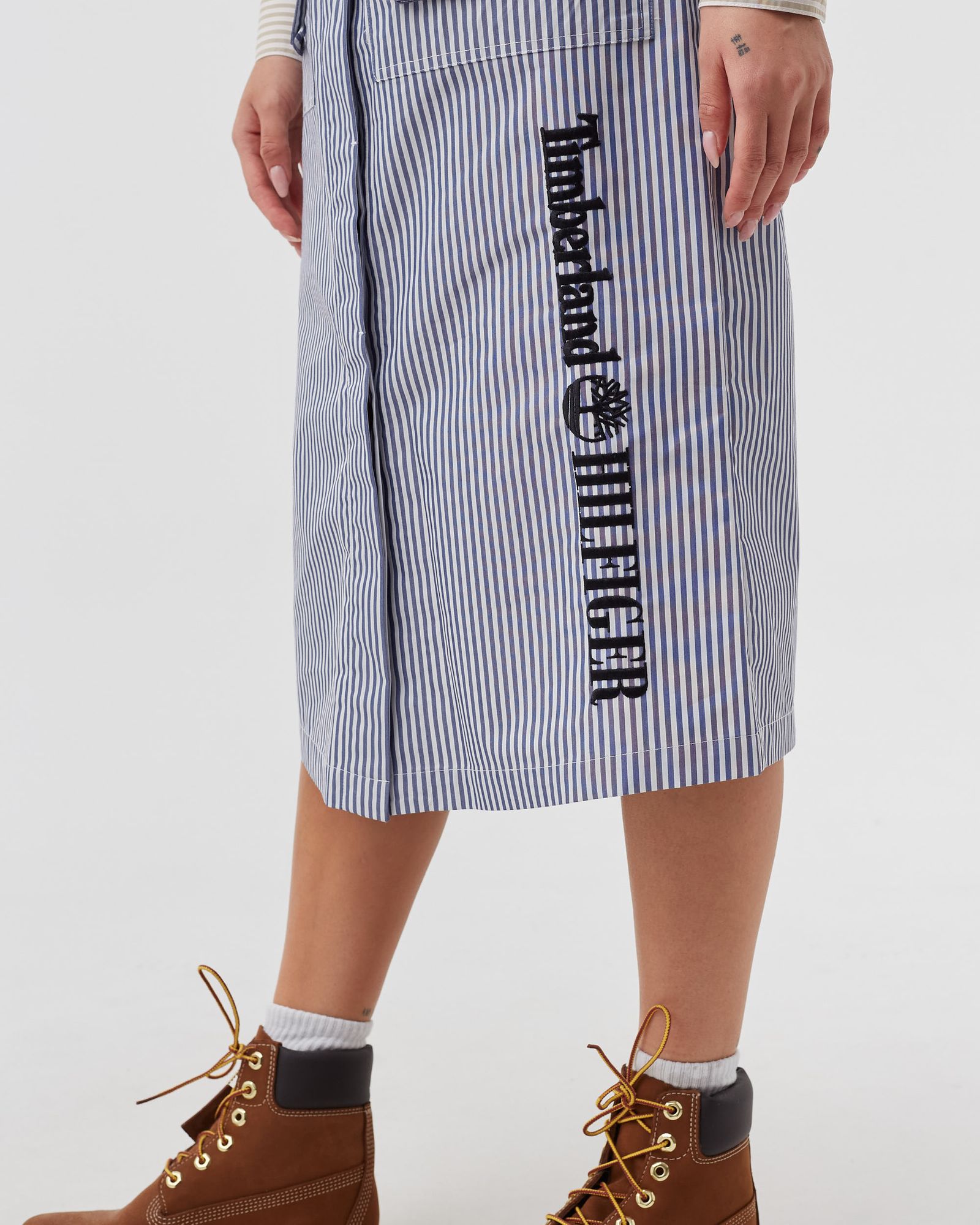 TOMMY HILFIGER X TIMBERLAND MIDI UTILITY DRESS